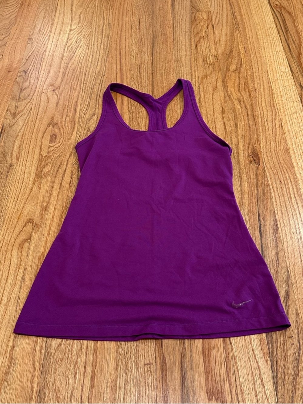 Nike Purple Racerback Athletic Tank Top, Size Small